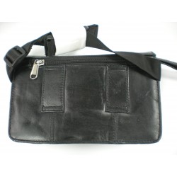 Schulter-, Gürtel- oder Handgelenktasche echt Leder